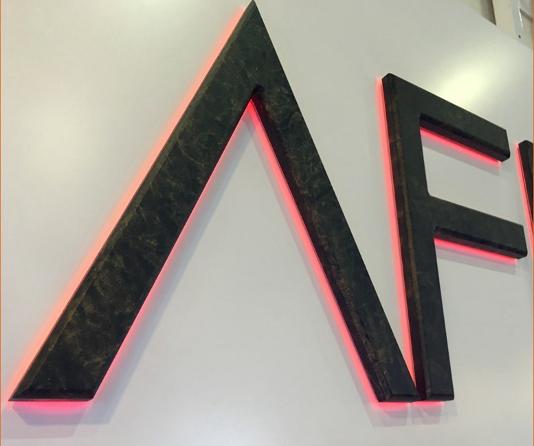 Backlit House Number Sign Stainless Steel Signage Letters Led 3D Illuminated Signs Advertising Customized 402